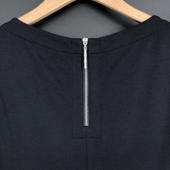 Tommy Bahama Darcy Sheath Dress XS Black Modal Blend Little Black Dress - Picture 4 of 7